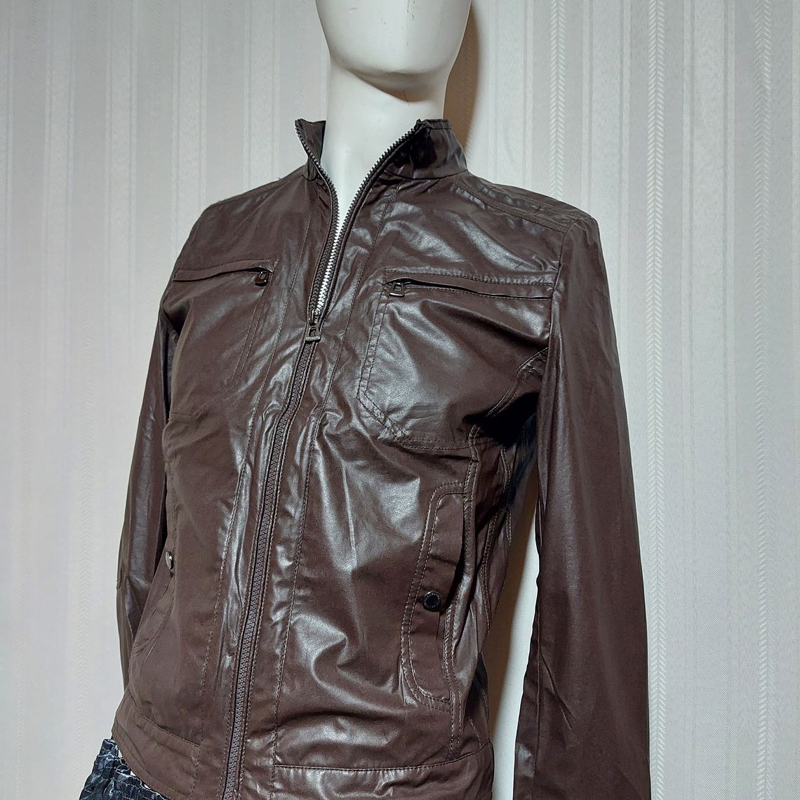 CHAQUETA ECOCUERO CONTEMPORATY STYLE CAFE TALLA 165/88A 3