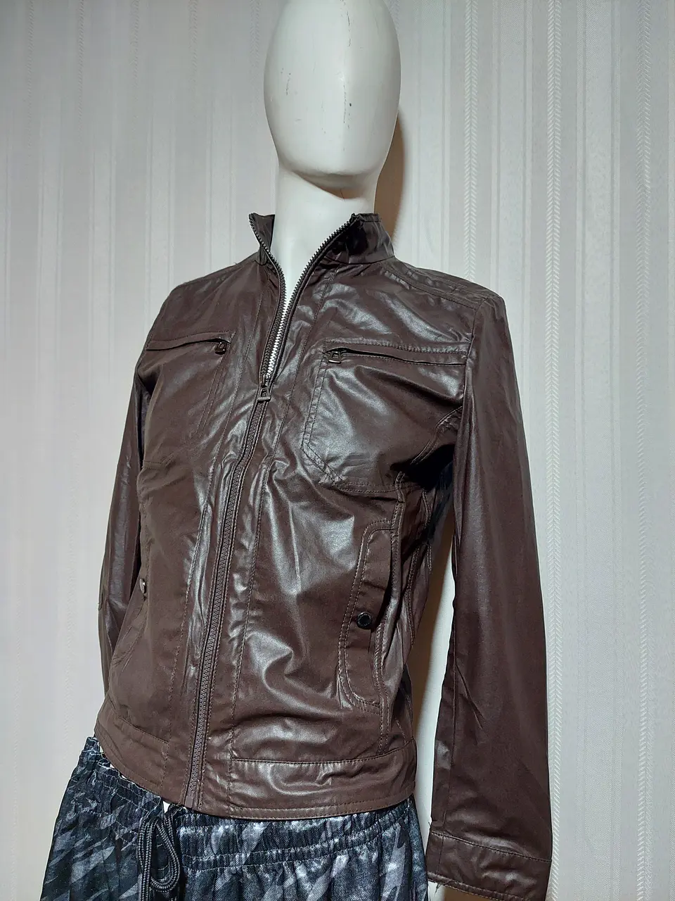 CHAQUETA ECOCUERO CONTEMPORATY STYLE CAFE TALLA 165/88A 3