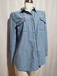 BLUSA JEANS AZUL OLD NAVY TALLA L - Miniatura 3