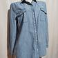 BLUSA JEANS AZUL OLD NAVY TALLA L - Miniatura 3