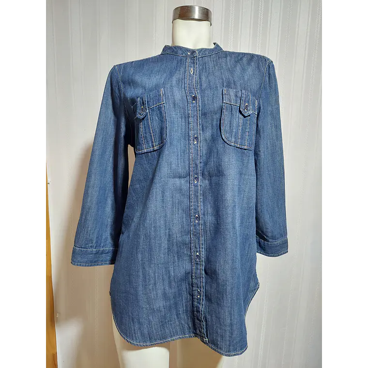 BLUSA JEANS AZUL JOE TALLA L 1