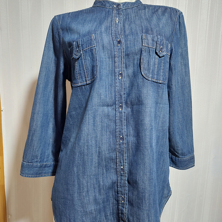 BLUSA JEANS AZUL JOE TALLA L 1