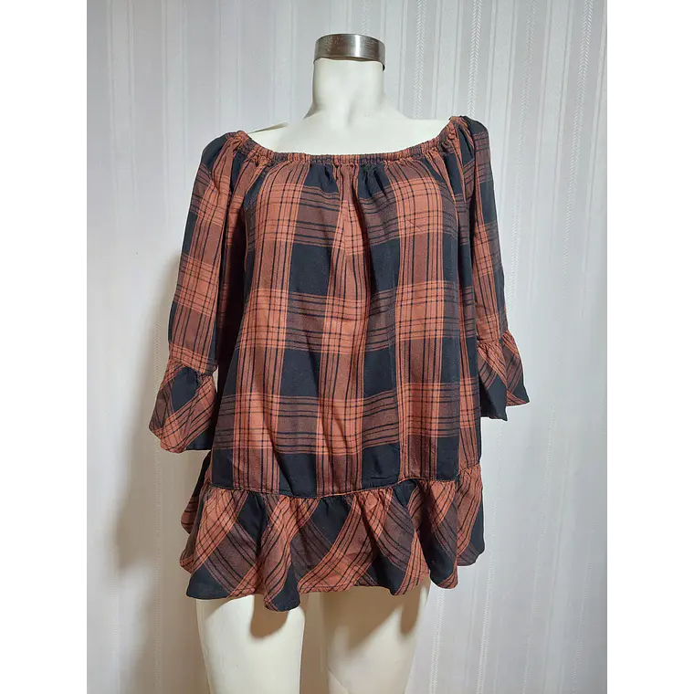 BLUSA RUST BEACHLUNCHLOUNGE TALLA XL  1