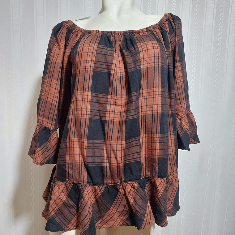 BLUSA RUST BEACHLUNCHLOUNGE TALLA XL  1