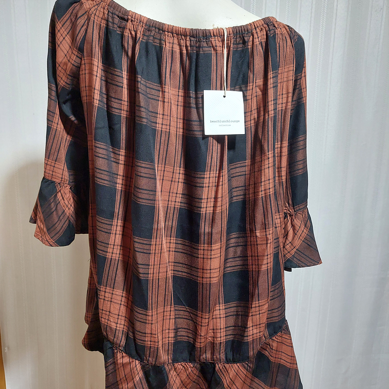 BLUSA RUST BEACHLUNCHLOUNGE TALLA XL  4