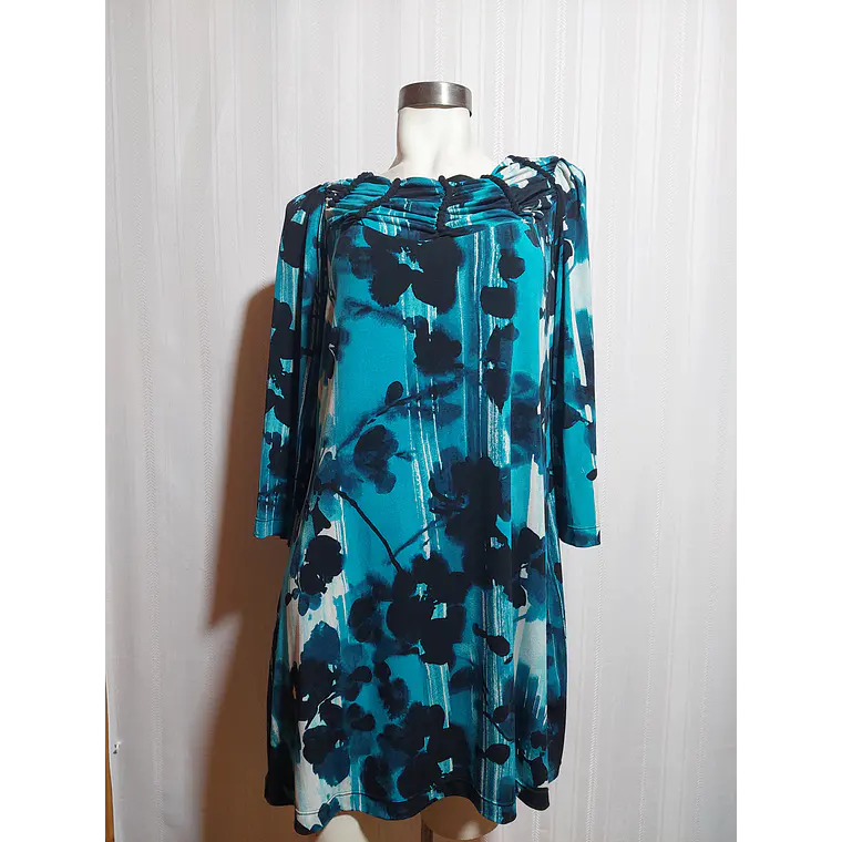 BLUSA MULTICOLOR ALFANI TALLA L 1