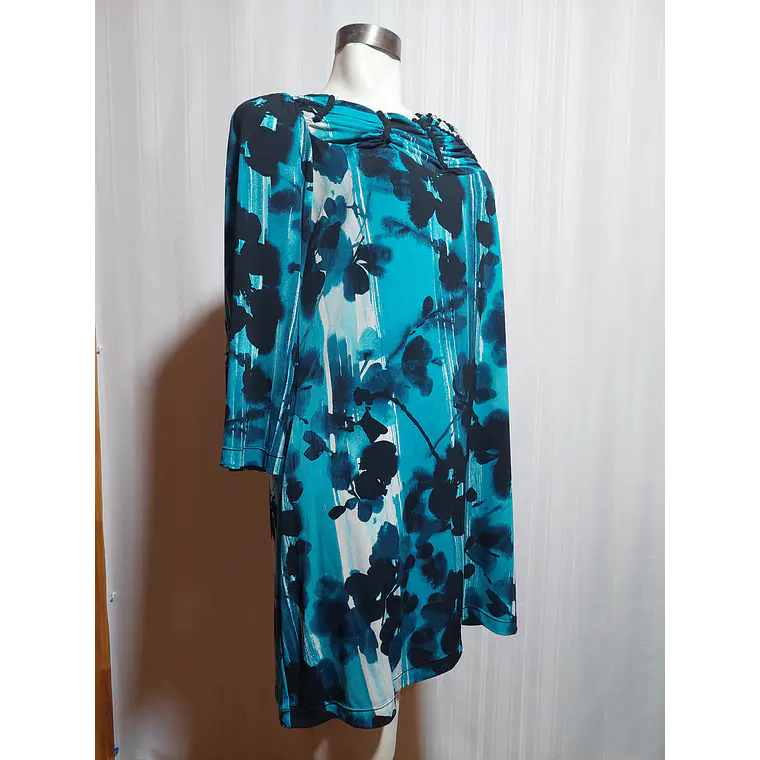 BLUSA MULTICOLOR ALFANI TALLA L 2