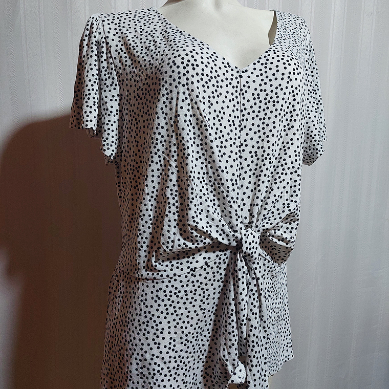 BLUSA  MULTICOLOR FLOWER & FEATHER TALLA XXL 1