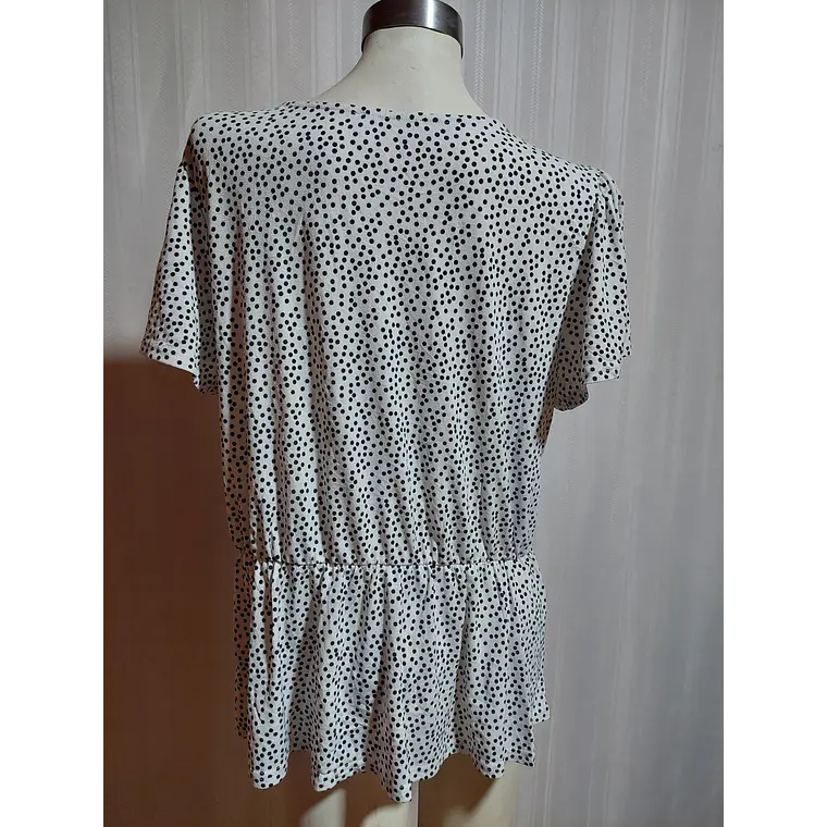 BLUSA  MULTICOLOR FLOWER & FEATHER TALLA XXL 3
