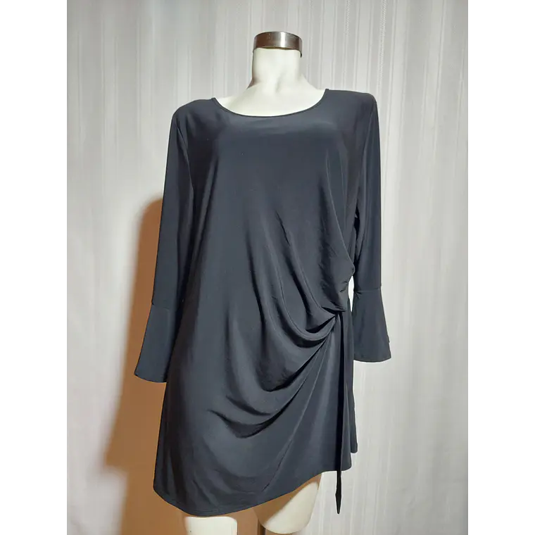 BLUSA NEGRA NY COLLECTION, TALLA XXL 1