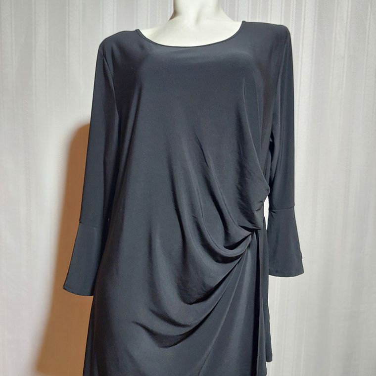 BLUSA NEGRA NY COLLECTION, TALLA XXL 1