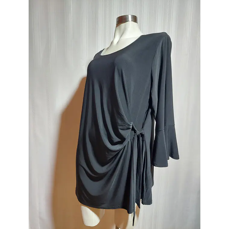 BLUSA NEGRA NY COLLECTION, TALLA XXL 2