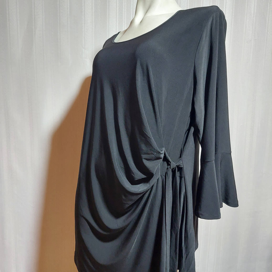 BLUSA NEGRA NY COLLECTION, TALLA XXL 2