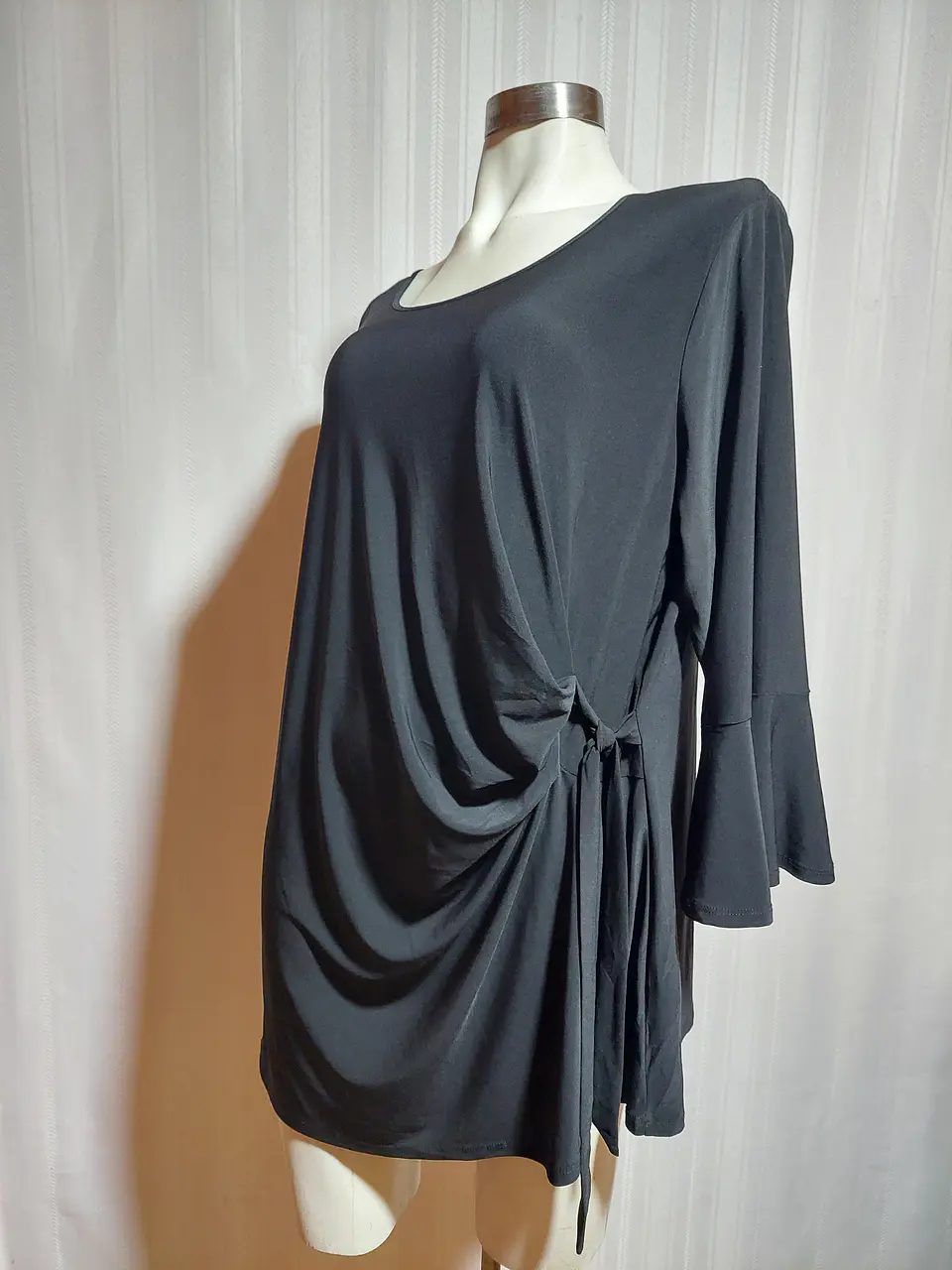 BLUSA NEGRA NY COLLECTION, TALLA XXL 2