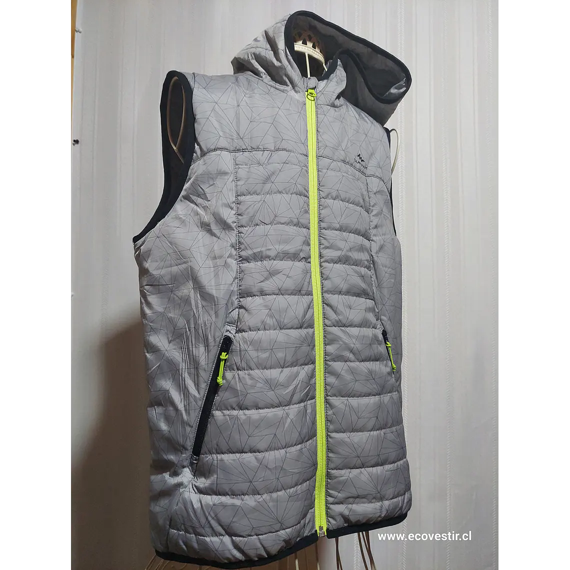 PARKA S/M GRIS QUECHUA TALLA XS 2