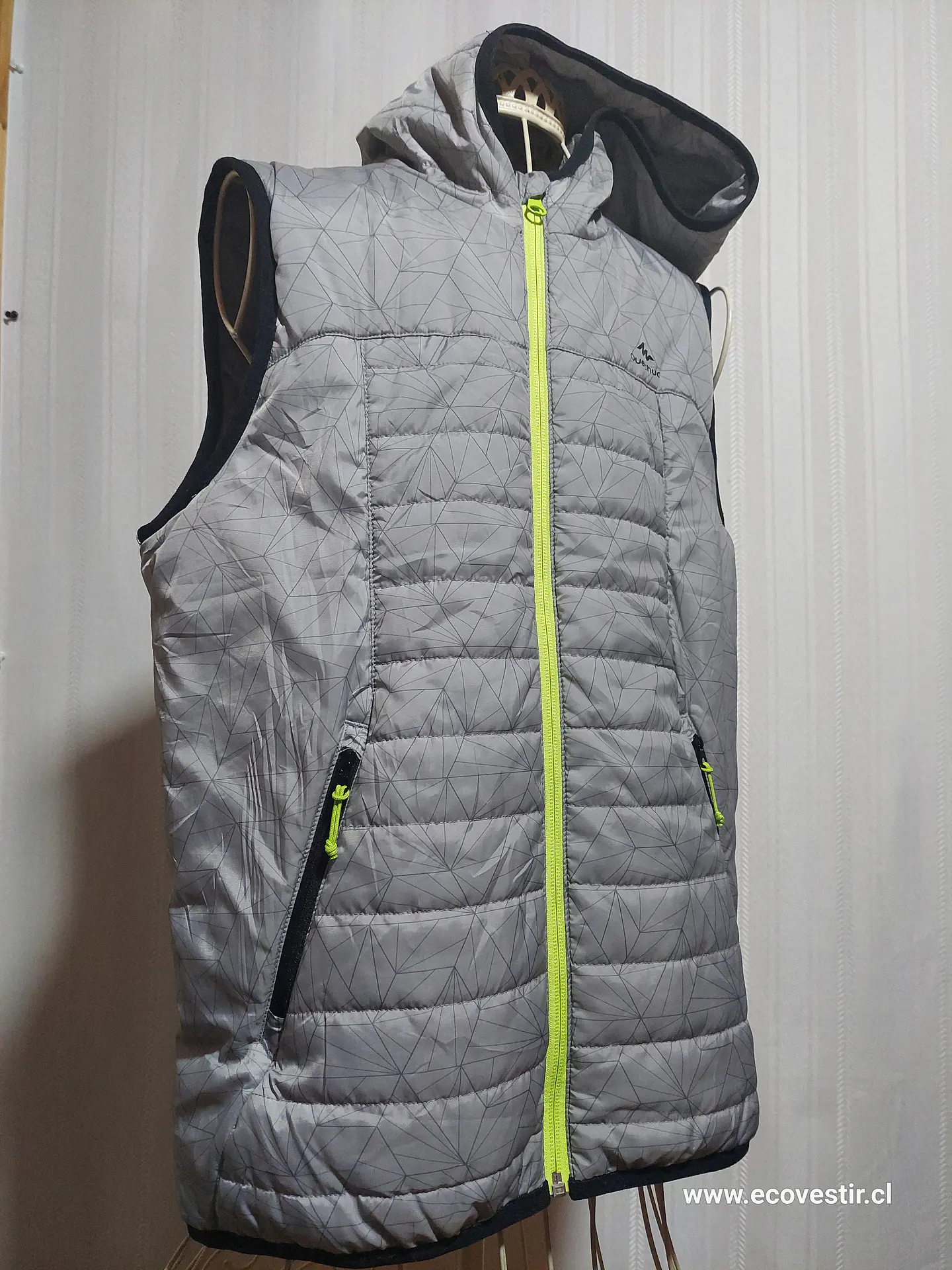 PARKA S/M GRIS QUECHUA TALLA XS 2