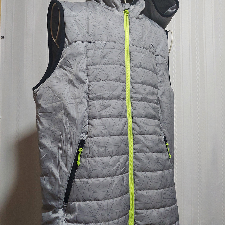 PARKA S/M GRIS QUECHUA TALLA XS 2