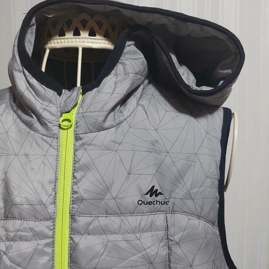 PARKA S/M GRIS QUECHUA TALLA XS 3