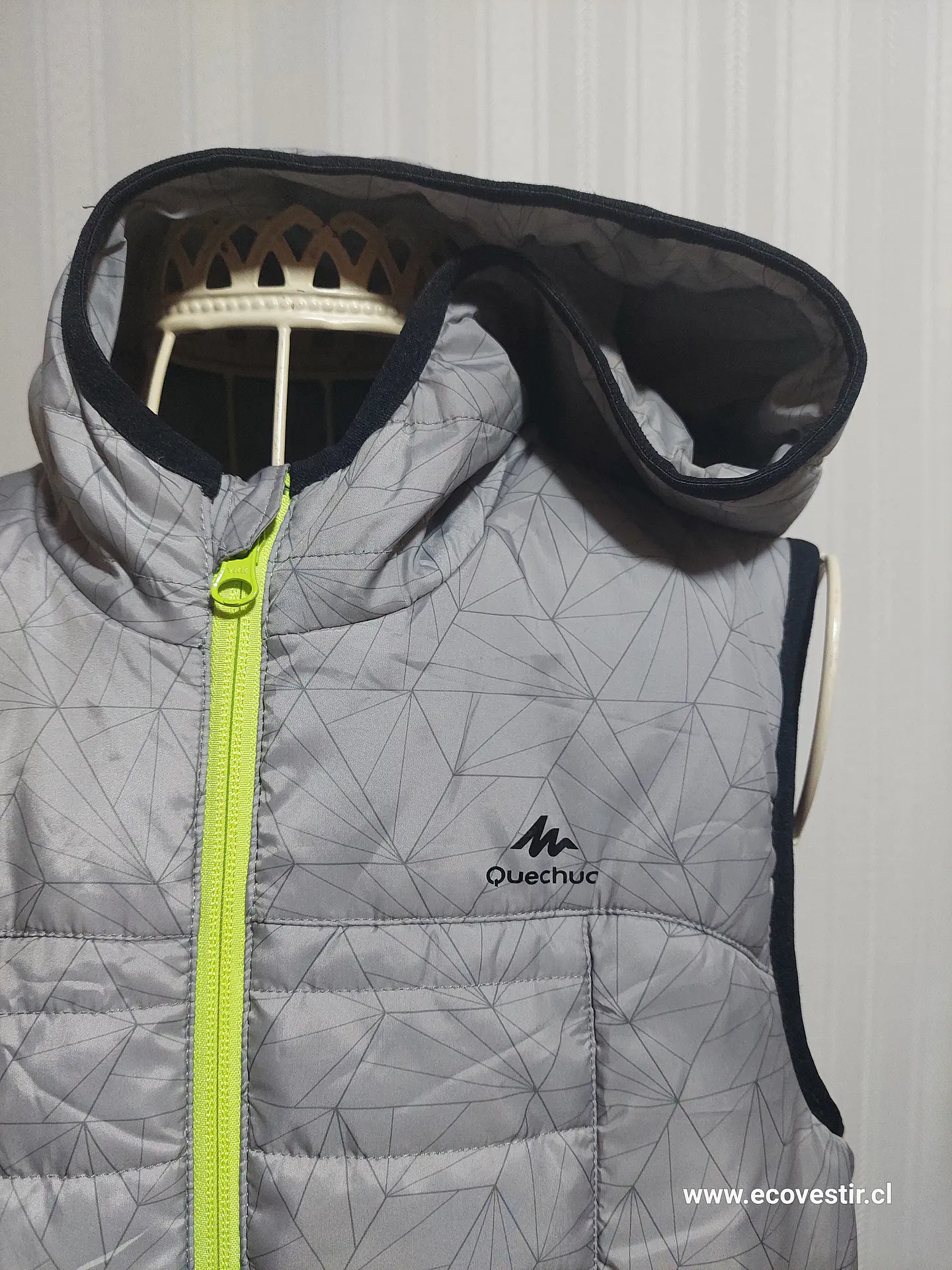 PARKA S/M GRIS QUECHUA TALLA XS 3