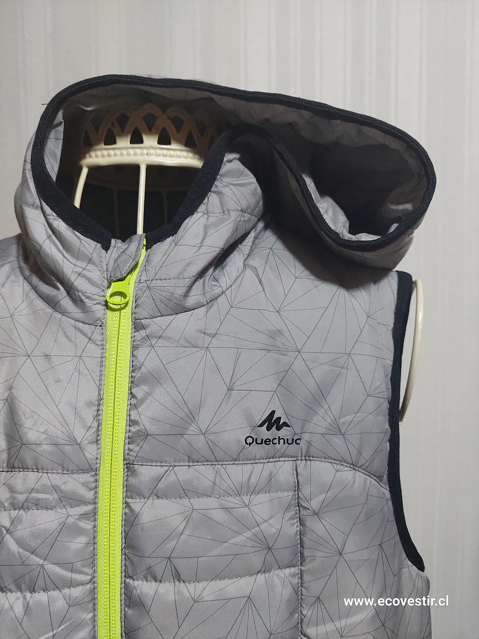PARKA S/M GRIS QUECHUA TALLA XS 3