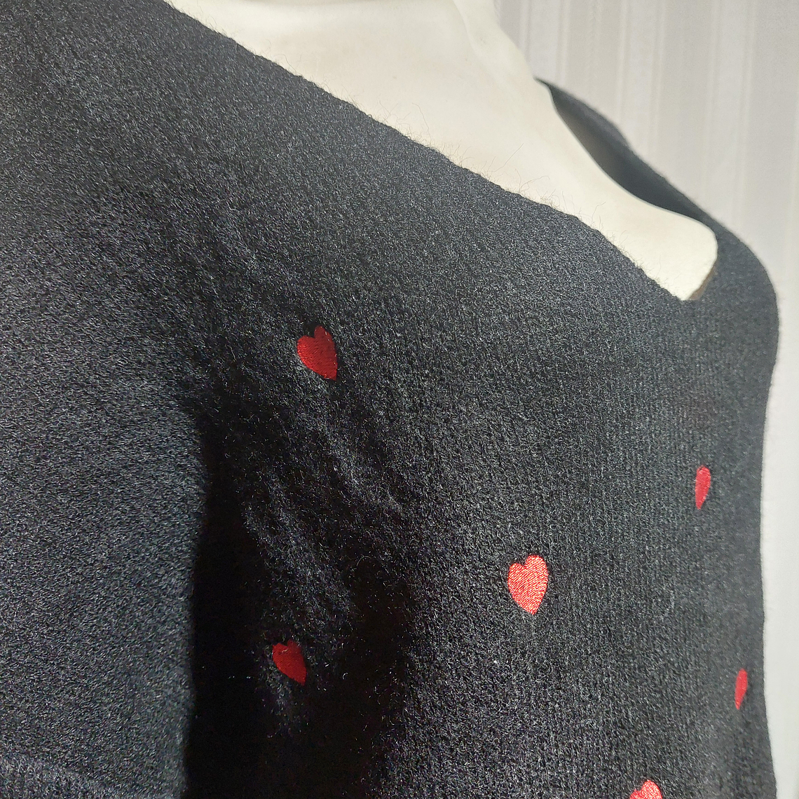 SWEATER CASUAL NEGRO DAVI&DANI TALLA 1XL 3