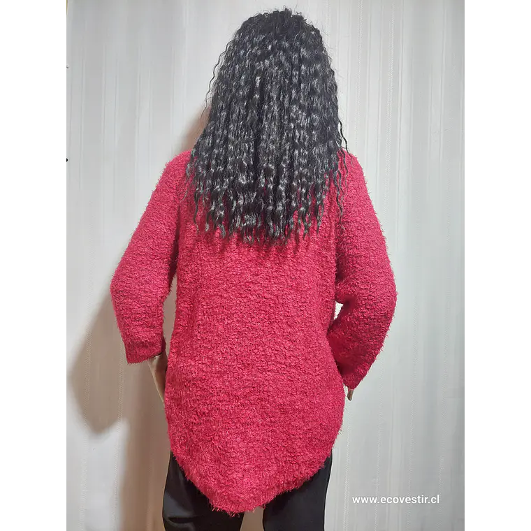 SWEATER CASUAL ROJO, JOHN PAUL RICHARD TALLA XXL 3