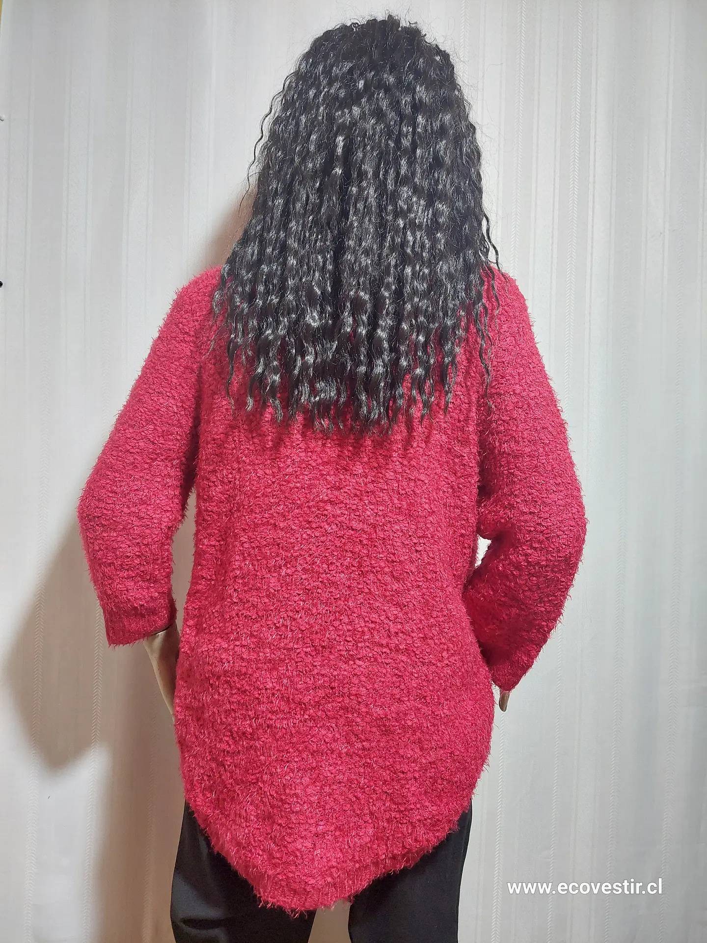 SWEATER CASUAL ROJO, JOHN PAUL RICHARD TALLA XXL 3