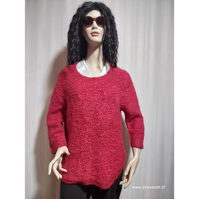 SWEATER CASUAL ROJO, JOHN PAUL RICHARD TALLA XXL 1