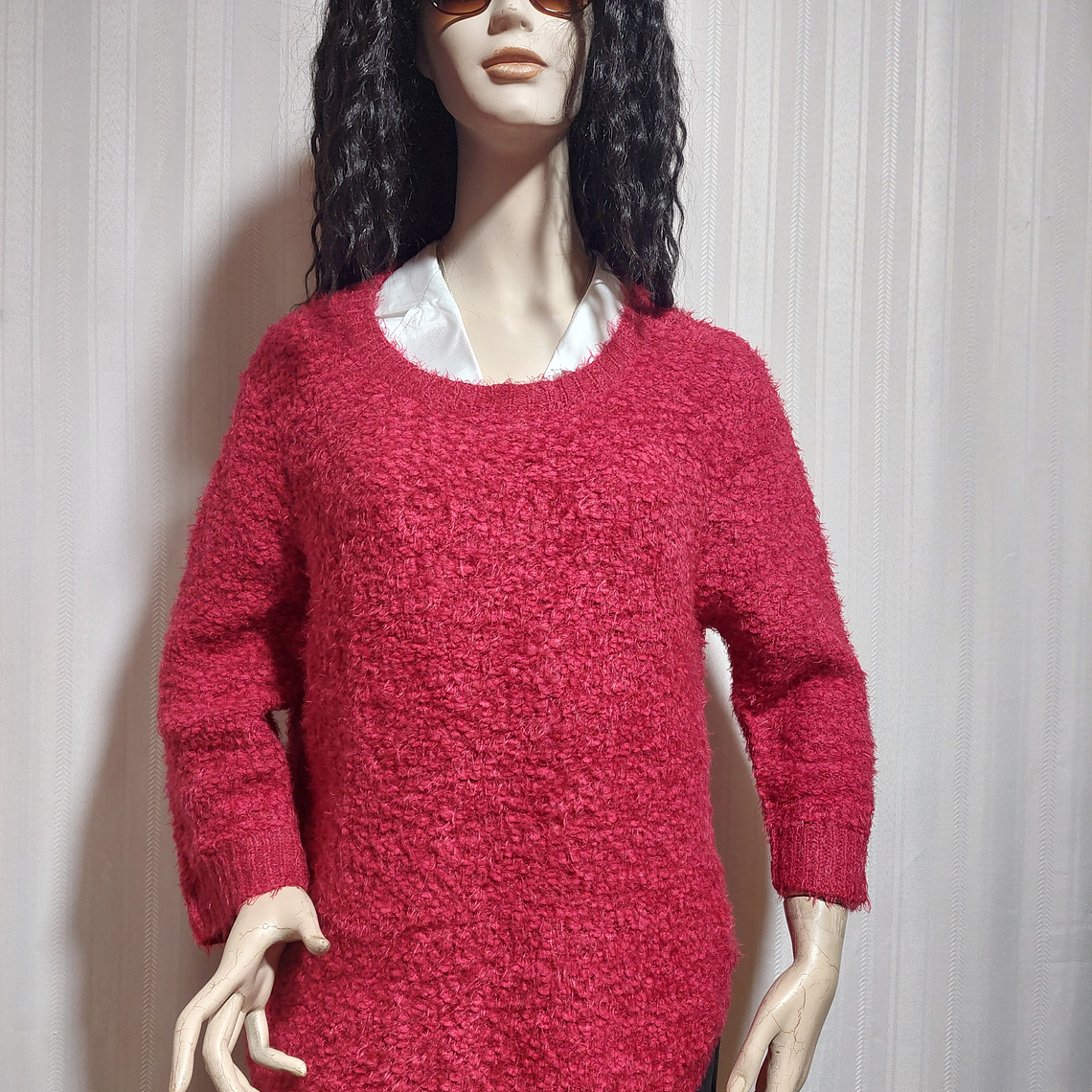 SWEATER CASUAL ROJO, JOHN PAUL RICHARD TALLA XXL 1
