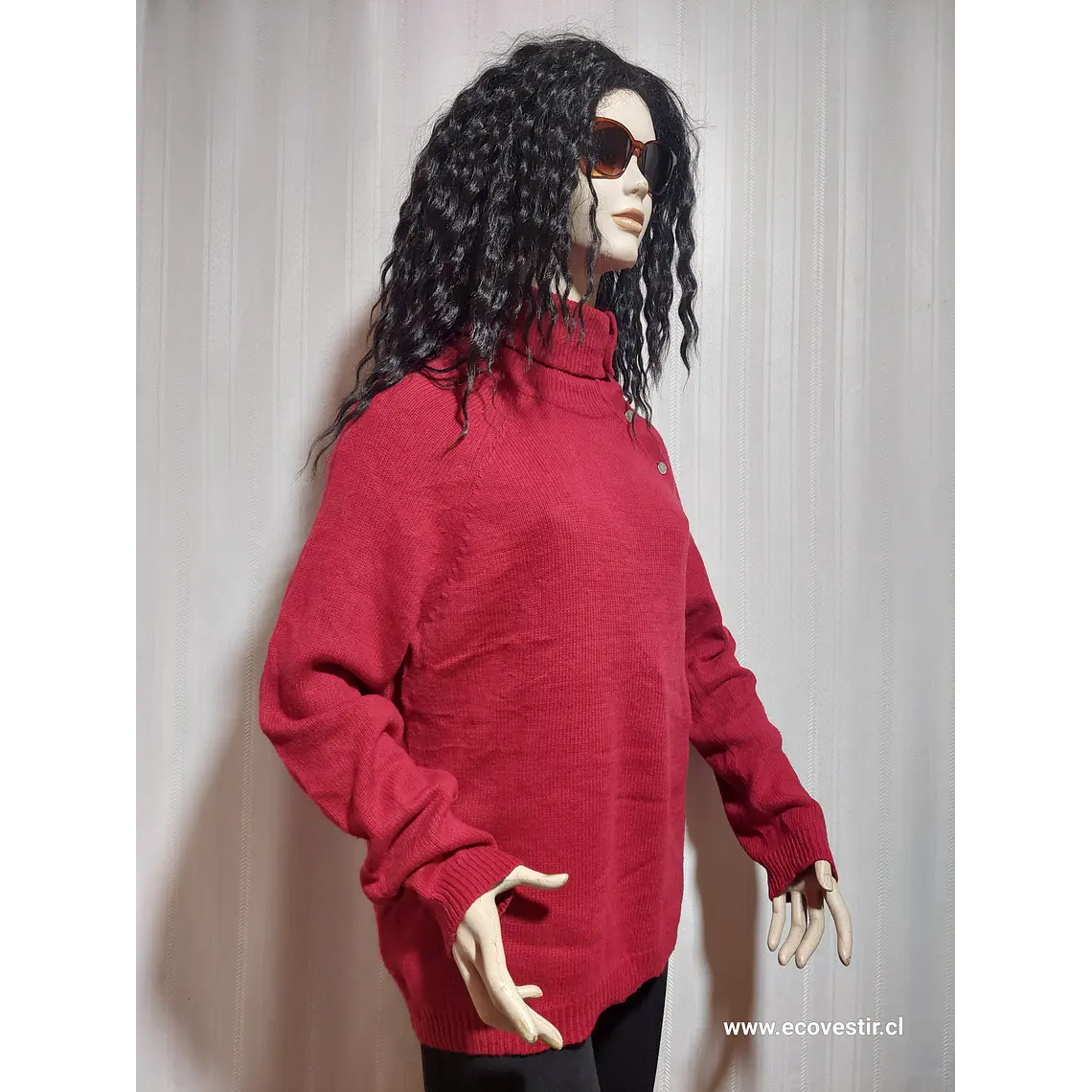 SWEATER CHARTER CLUB ROJO TALLA XL 2
