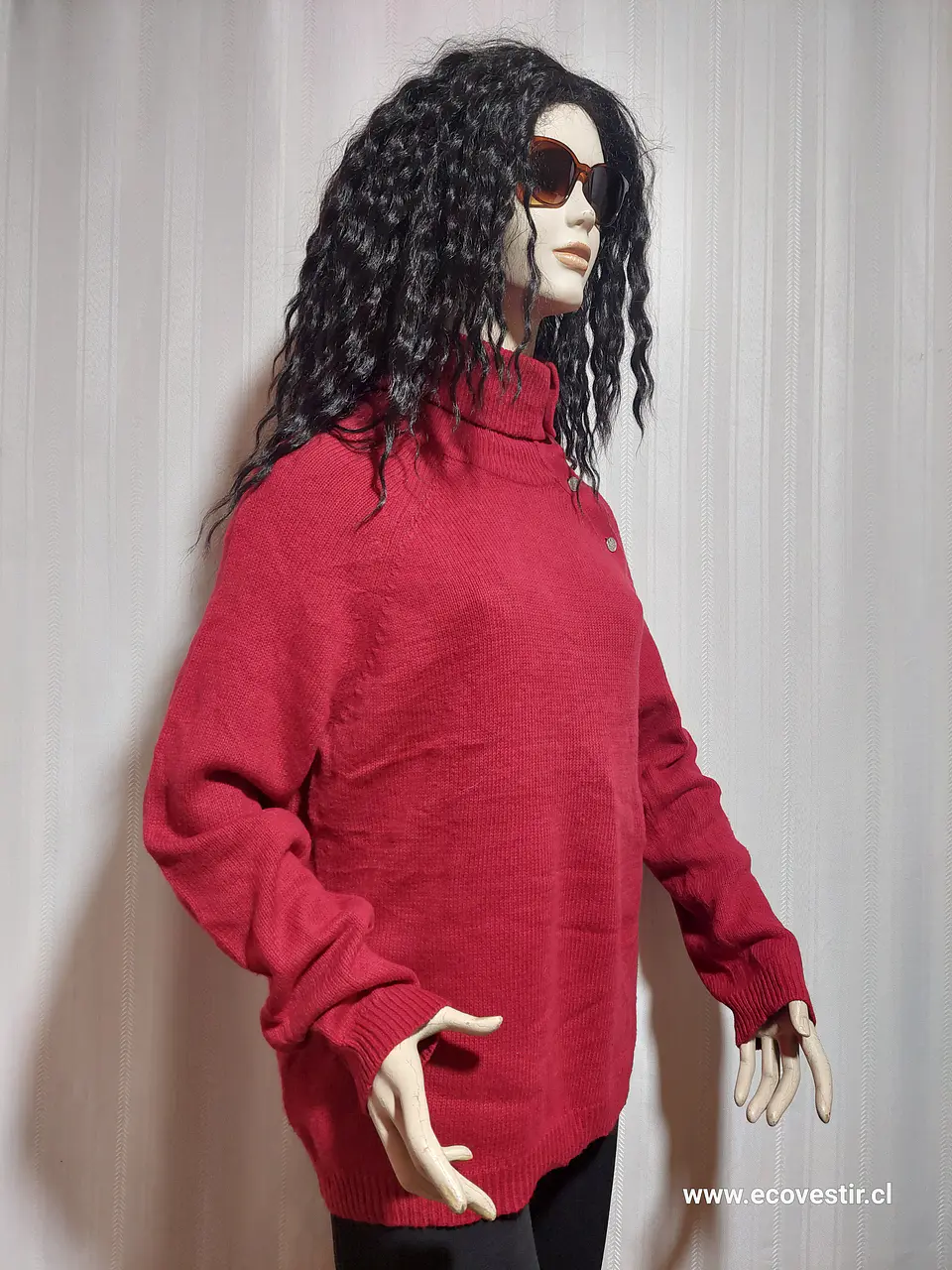SWEATER CHARTER CLUB ROJO TALLA XL 2