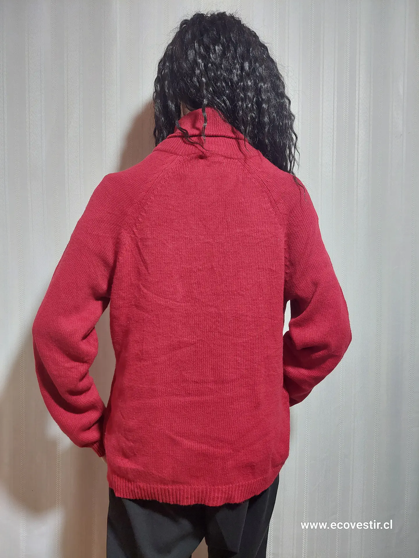 SWEATER CHARTER CLUB ROJO TALLA XL 3