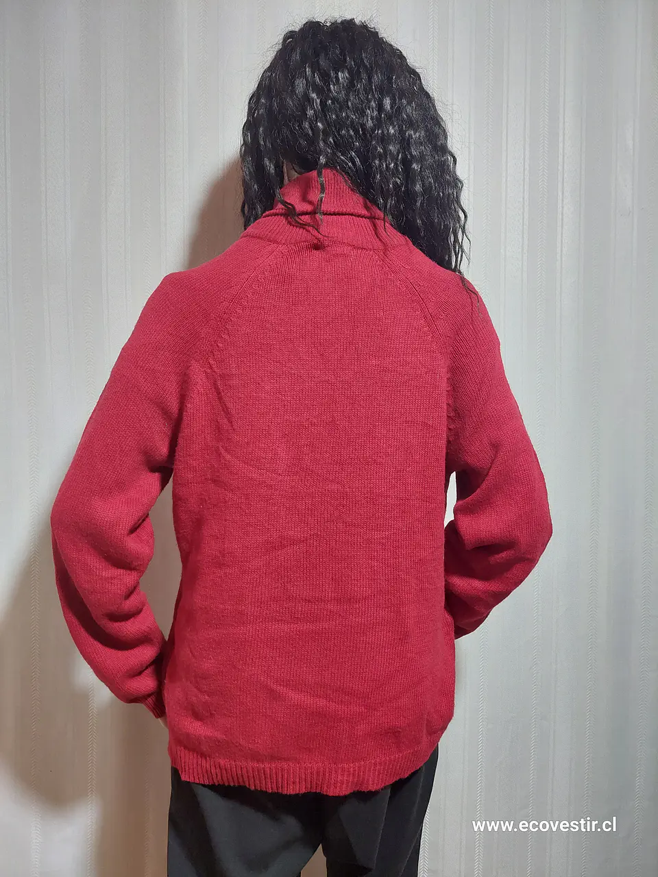 SWEATER CHARTER CLUB ROJO TALLA XL 3