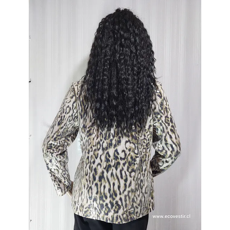 TOP LENTEJUELAS LEOPARDO CHICO'S TALLA 2 3