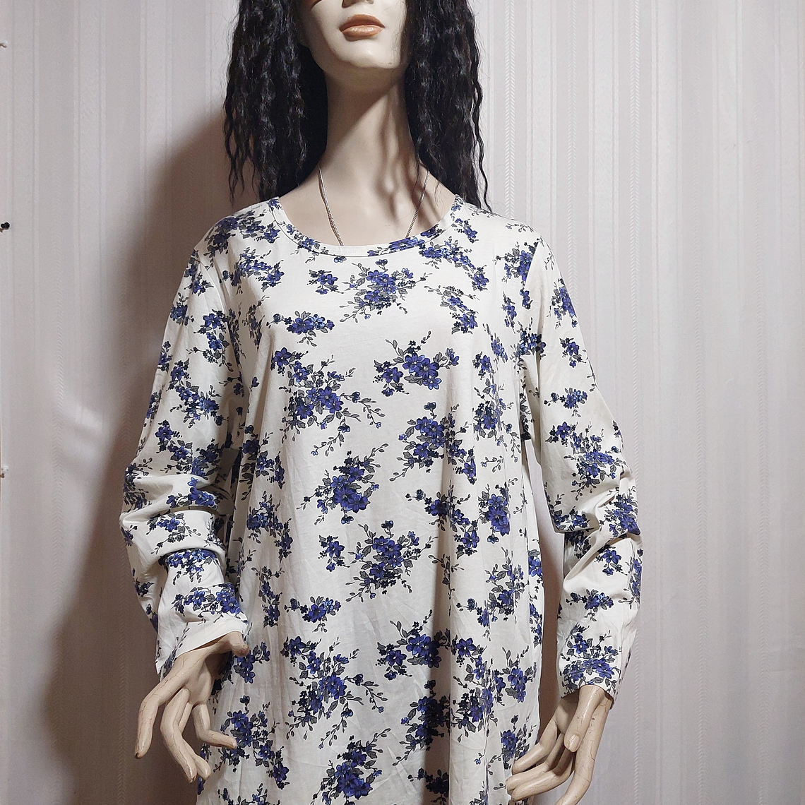 POLERA M/L FLORAL MULTICOLOR WOMAN WITHIN TALLA 1X 1