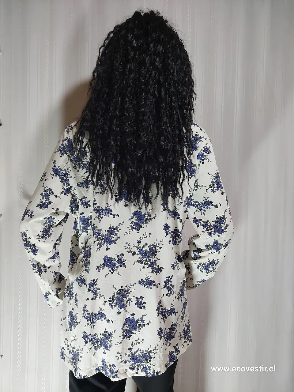 POLERA M/L FLORAL MULTICOLOR WOMAN WITHIN TALLA 1X 3