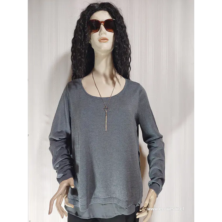 SWEATER GRIS THE LIMITED TALLA XL 1