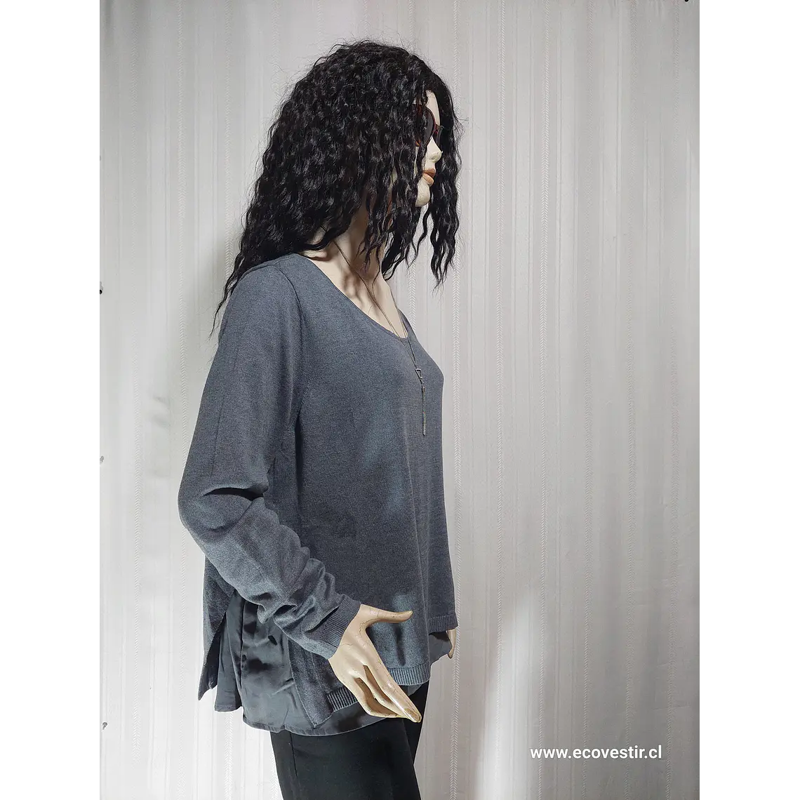 SWEATER GRIS THE LIMITED TALLA XL 2