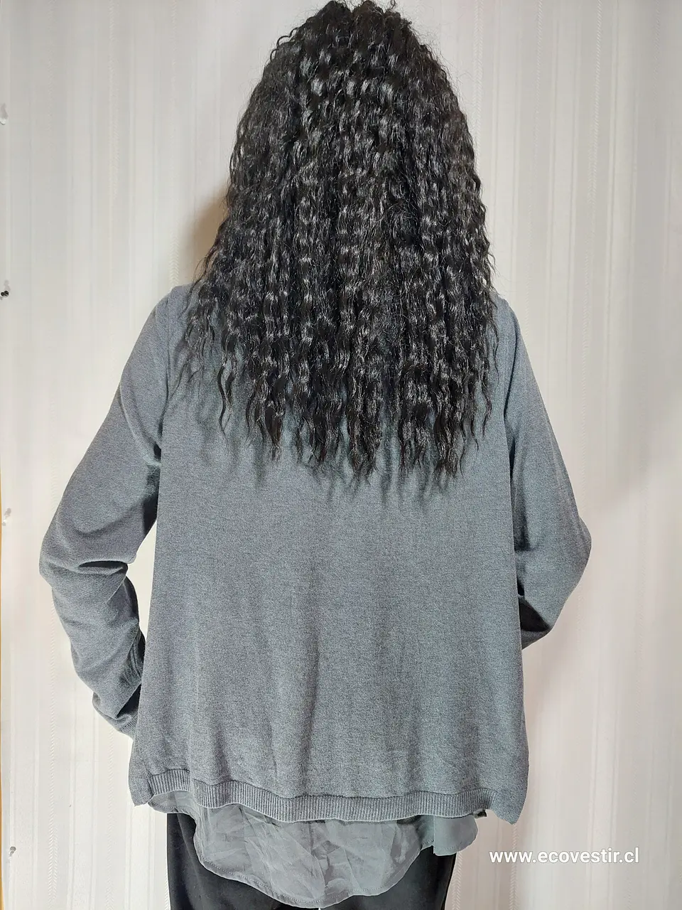 SWEATER GRIS THE LIMITED TALLA XL 3