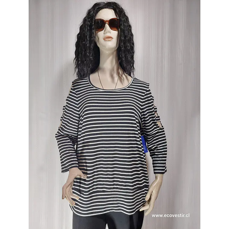 POLERA M/L MULTICOLOR APT.9 TALLA XXL 1