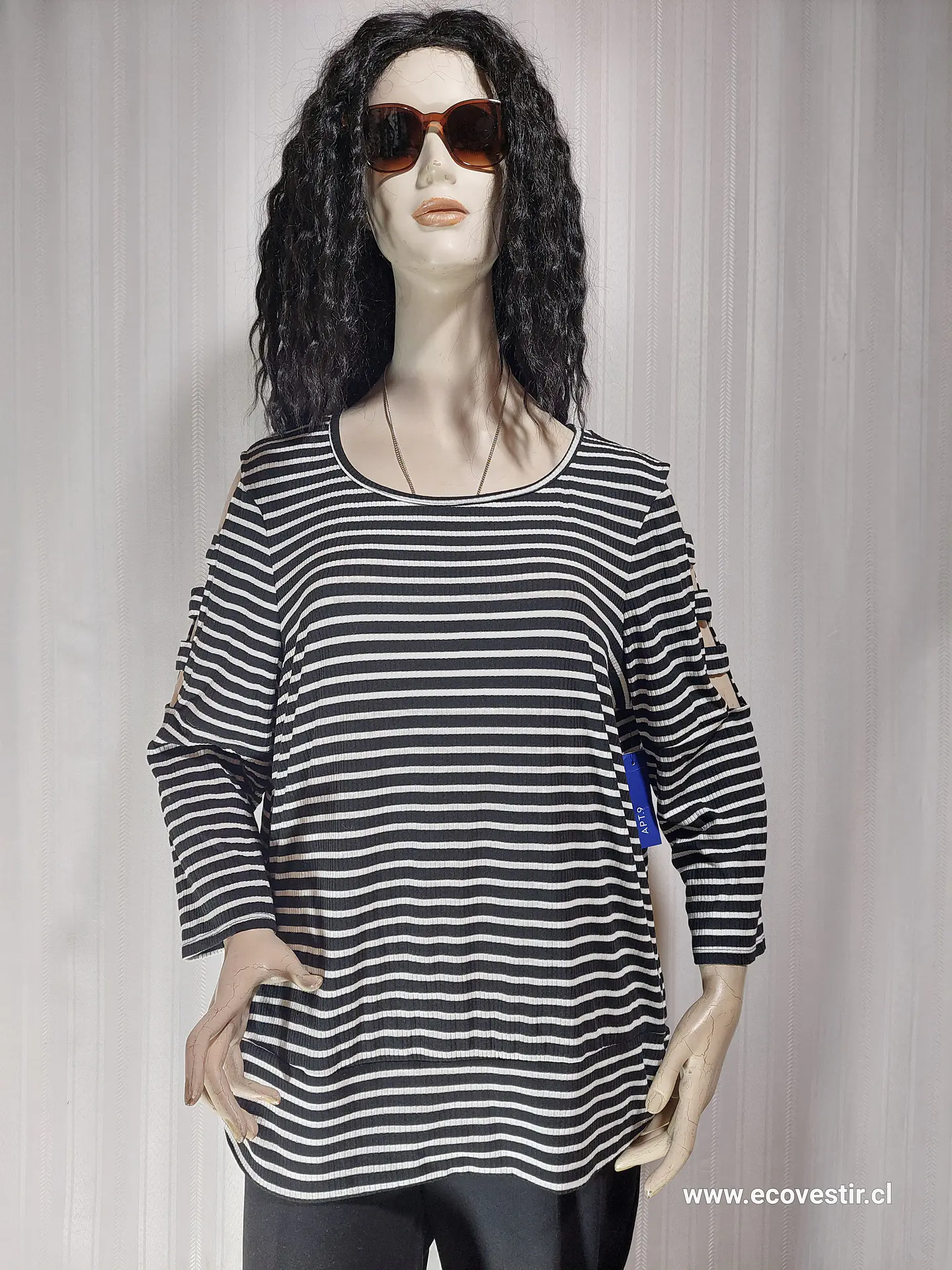POLERA M/L MULTICOLOR APT.9 TALLA XXL 1