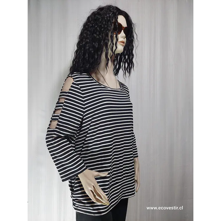 POLERA M/L MULTICOLOR APT.9 TALLA XXL 2
