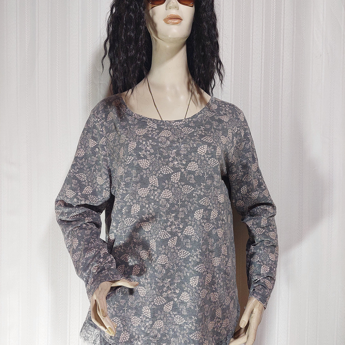 BLUSA MULTICOLOR LAUREN CONRAD TALLA XL 1