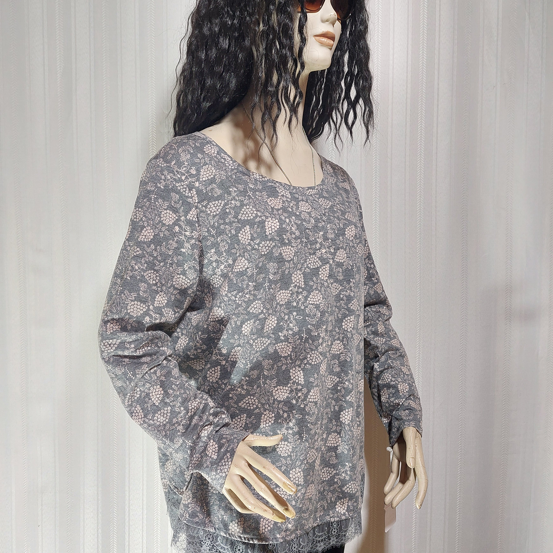 BLUSA MULTICOLOR LAUREN CONRAD TALLA XL 2