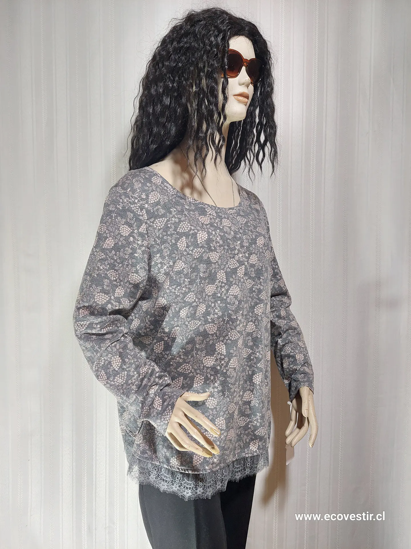 BLUSA MULTICOLOR LAUREN CONRAD TALLA XL 2