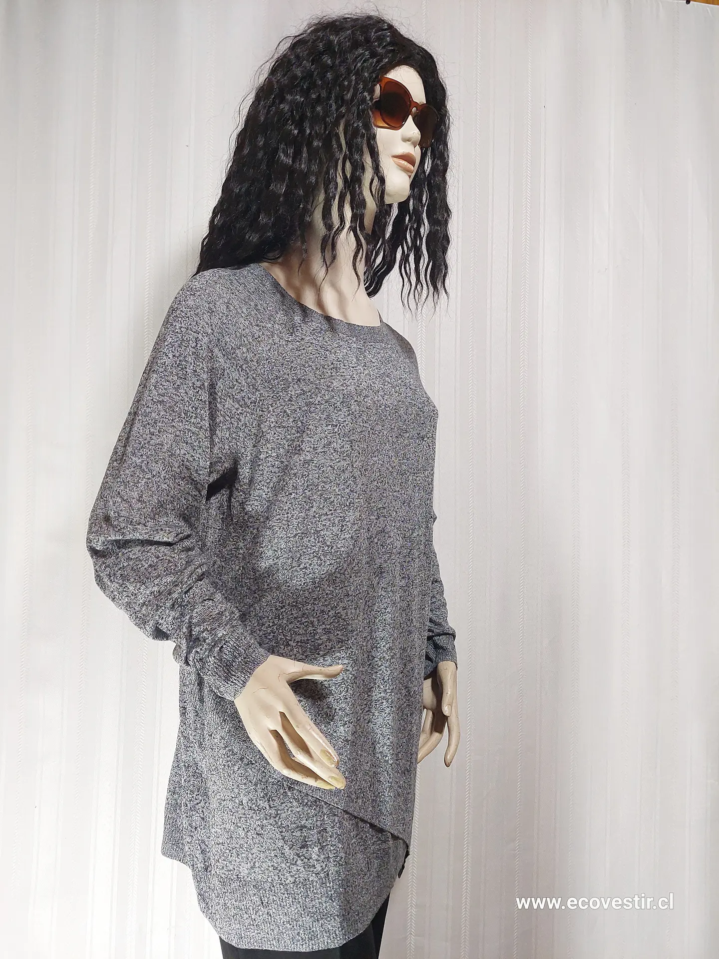 SWEATER GRIS APT.9 TALLA XL 2