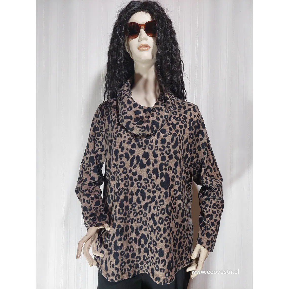 SWEATER ANIMAL PRINT KATE PARK TALLA XL 1