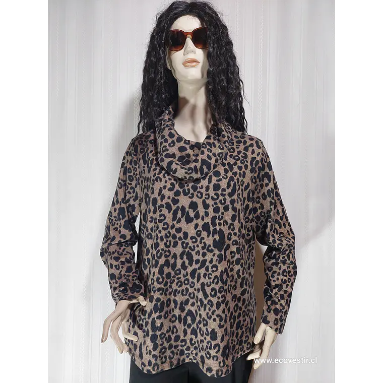 SWEATER ANIMAL PRINT KATE PARK TALLA XL 1