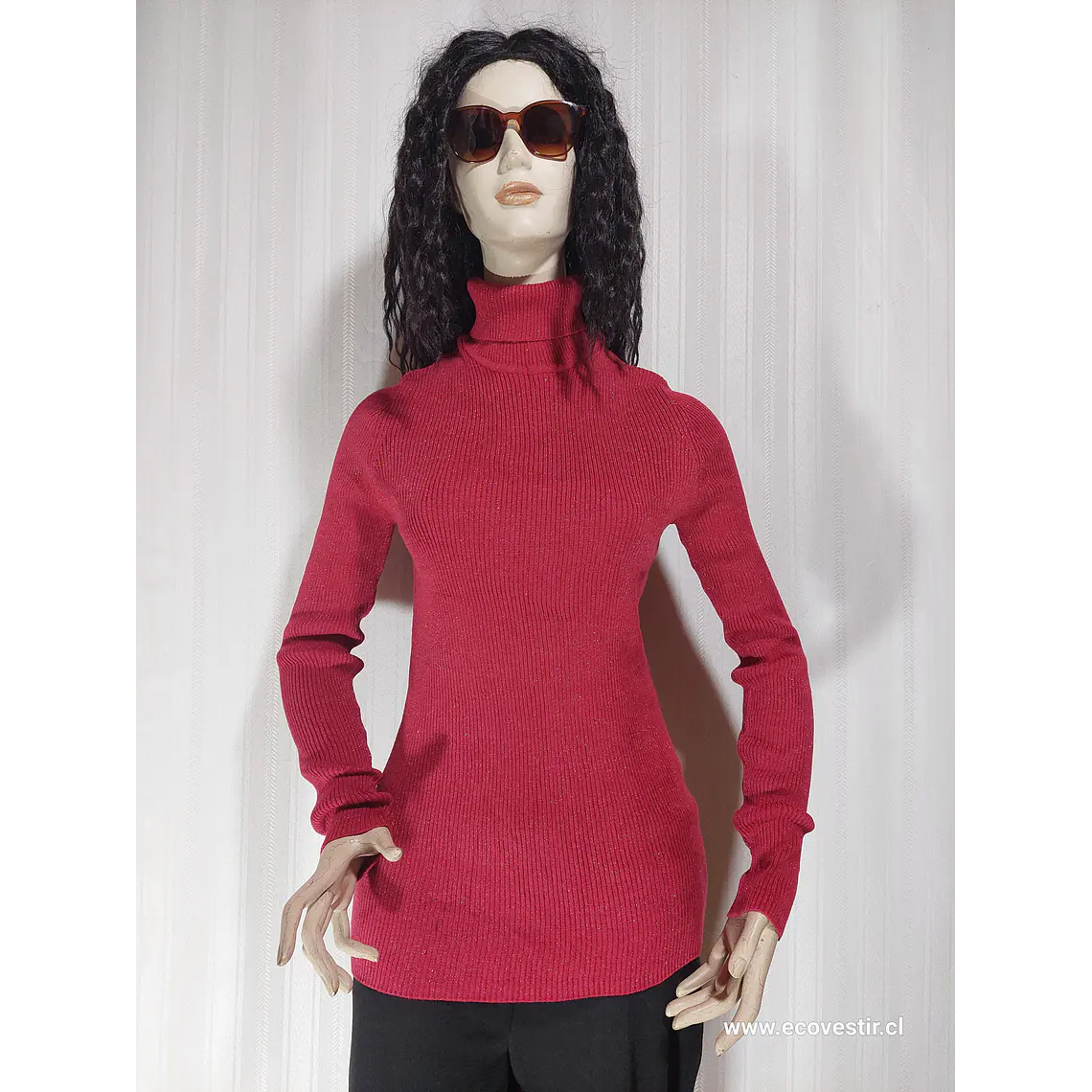 SWEATER ROJO BASIC EDITIONS TALLA XXL 1