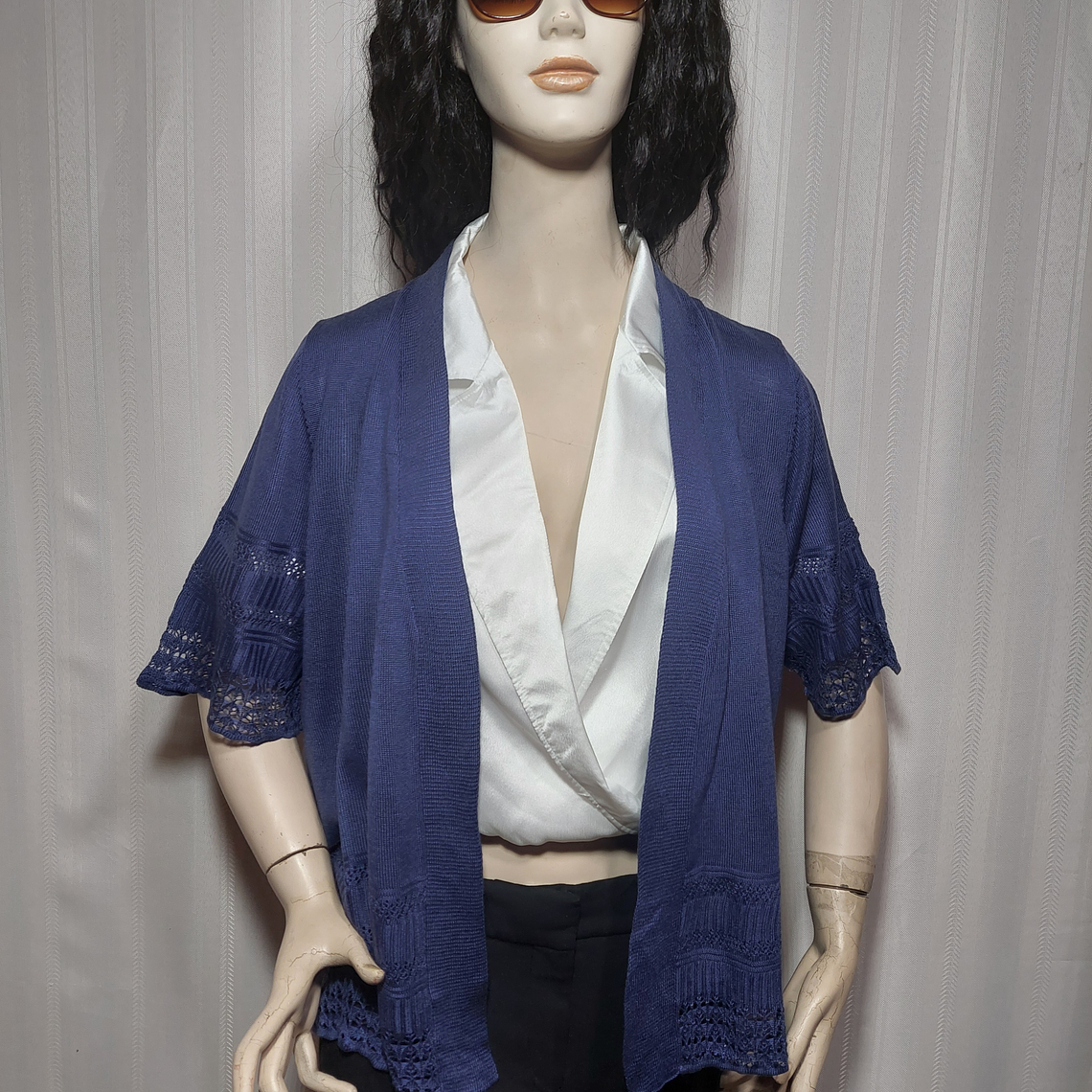 SWEATER AZUL FADED GLORIY TALLA XXL 1